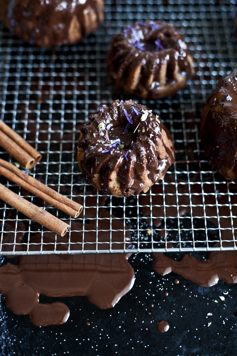 La recette Petit gâteau poire-cannelle