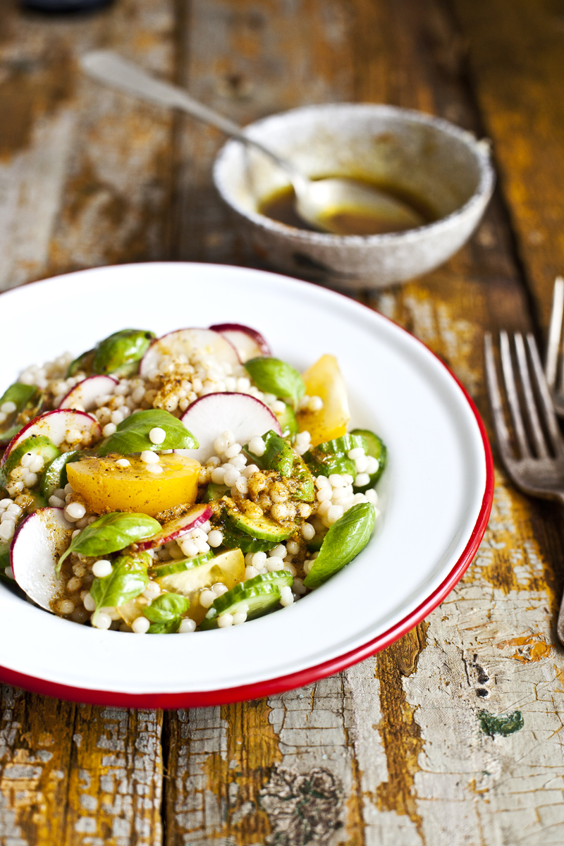 Salade de couscous israelien2©Emiliemurmure